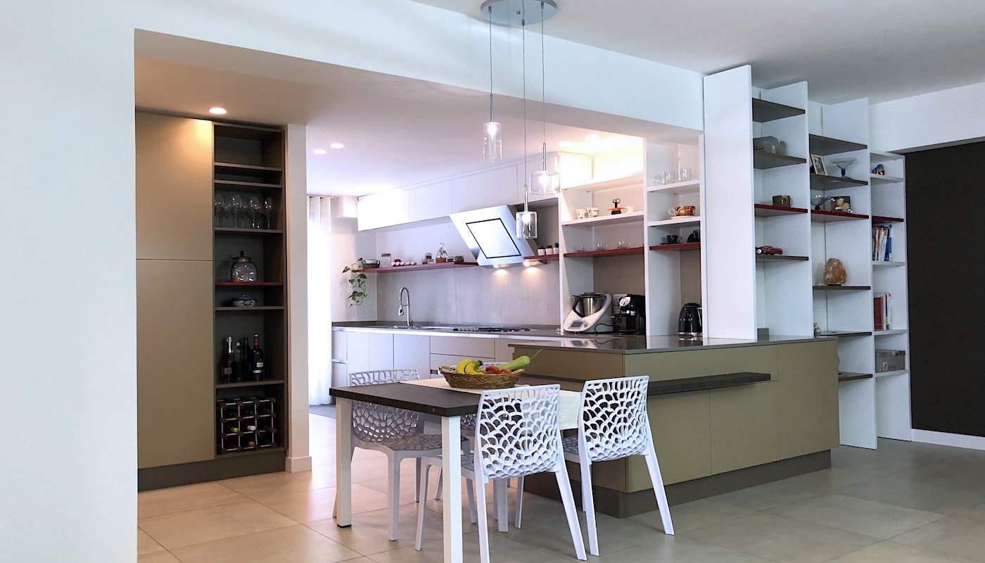 Appartamento con cucina a vista 06 - Michele Panza Architetto