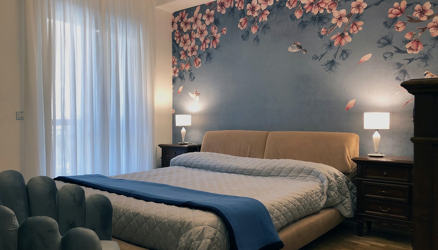 Appartamento con wallpaper 07 - Michele Panza Architetto
