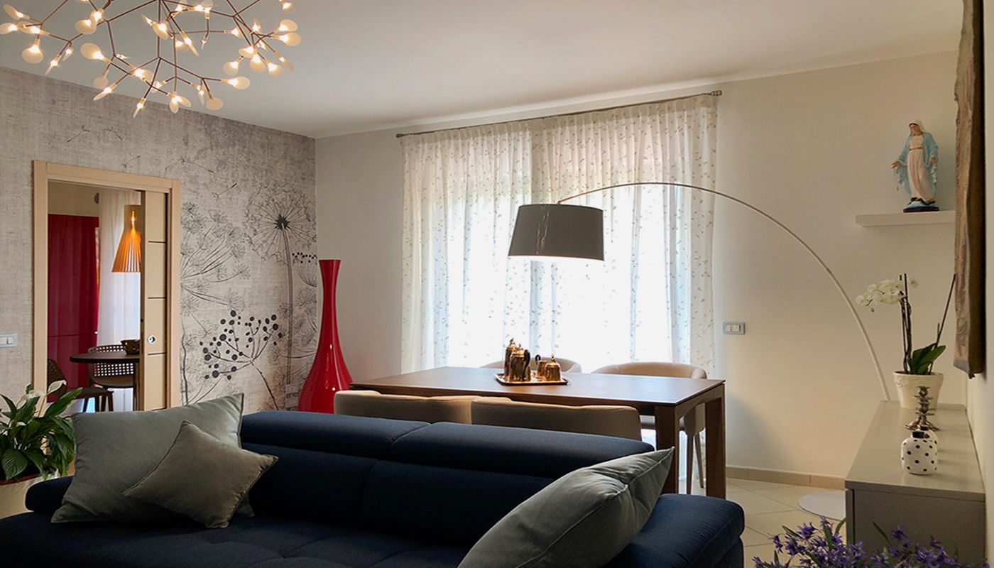 Appartamento con wallpaper 03 - Michele Panza Architetto