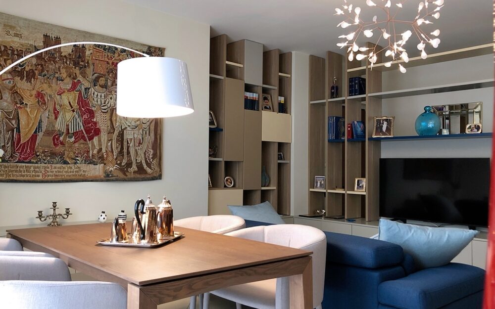 Appartamento con wallpaper 01 - Michele Panza Architetto