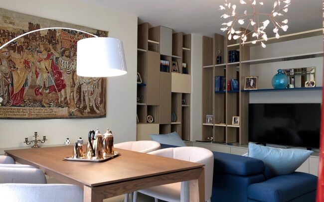 Appartamento con wallpaper 01 - Michele Panza Architetto